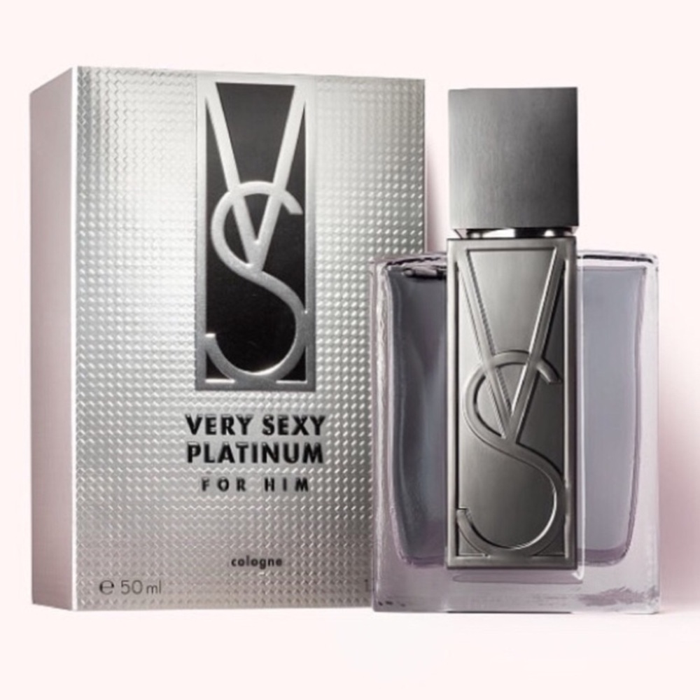 VS Very Sexy Platinum Cologne Fragrance by Victoria’s Secret New Sealed NWT NIP